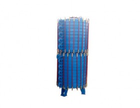 Glass lined porous plate type condenser