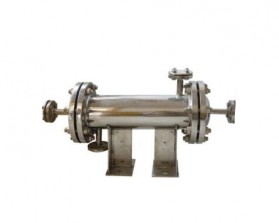 Stainless steel shell and tube heat exchanger