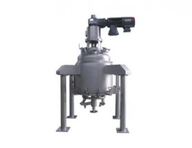 Stainless steel agitated nutsche filter